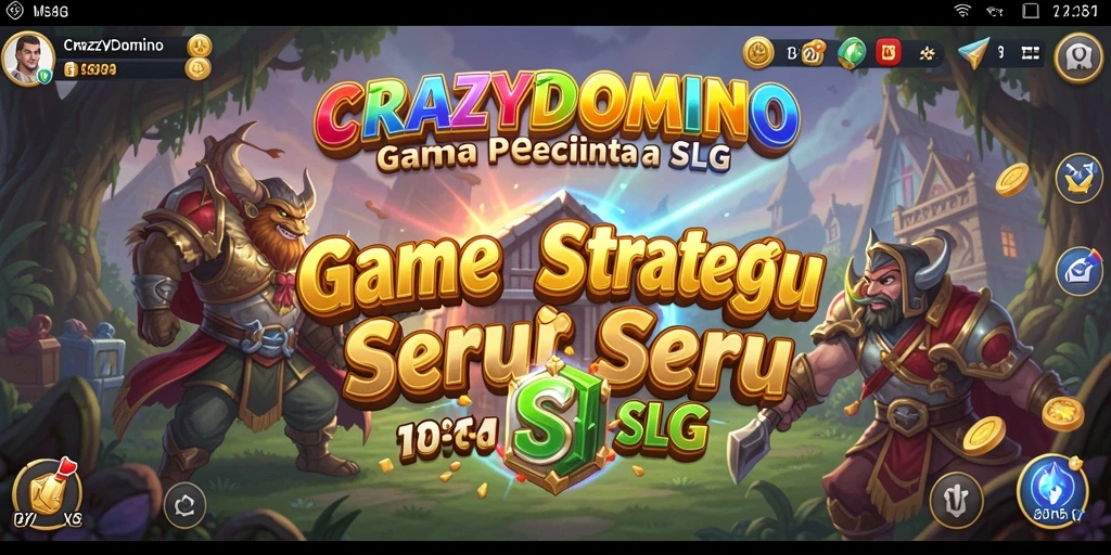 Tampilan gameplay seru dan strategis dalam CRAZYDOMINO.