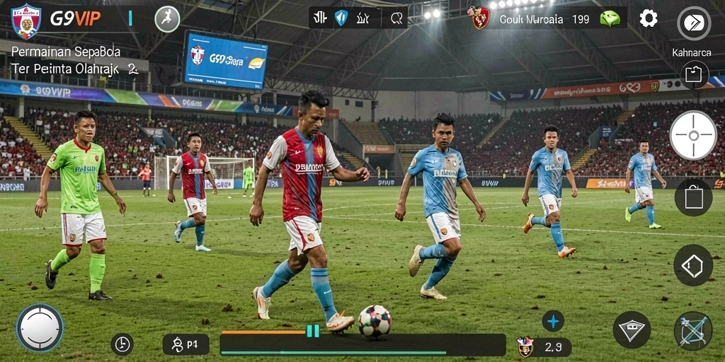 Tampilan gameplay G9VIP yang seru dan memukau.
