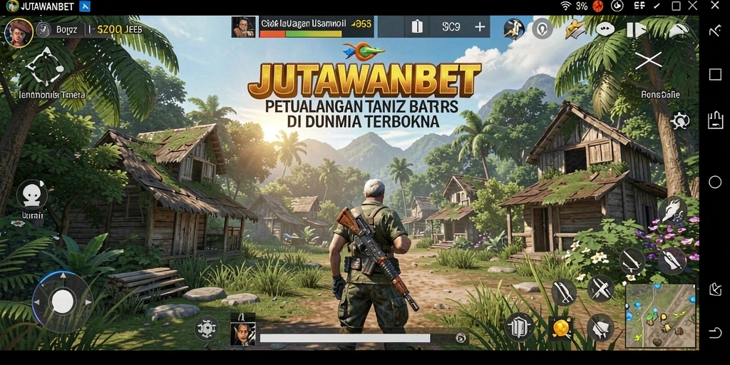 Tampilan gameplay JUTAWANBET yang memukau di dunia terbuka.