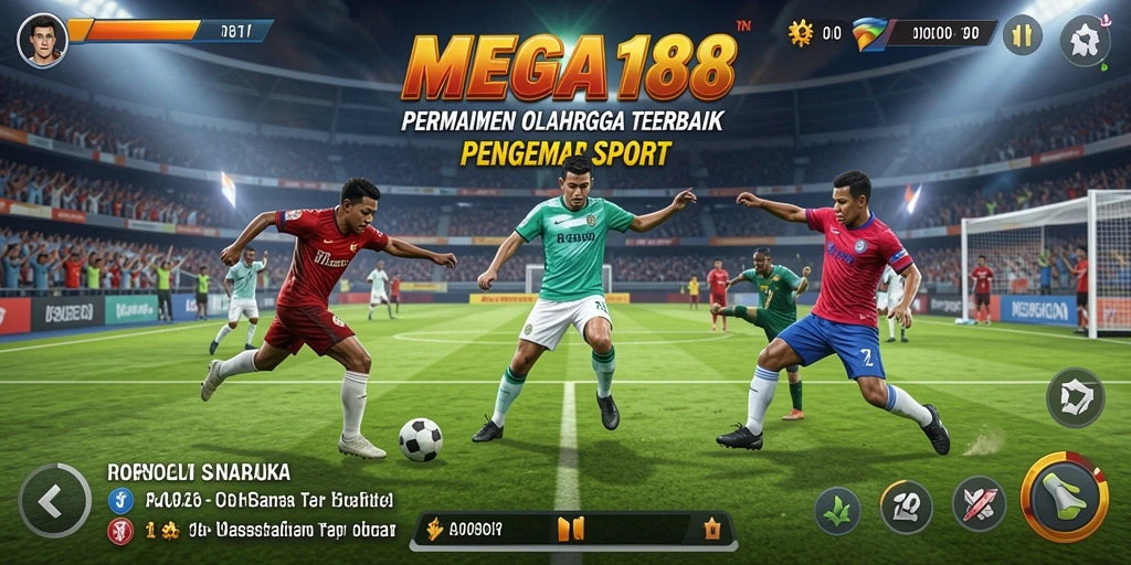 Tampilan gameplay MEGA188 yang mendebarkan dan interaktif dalam olahraga.