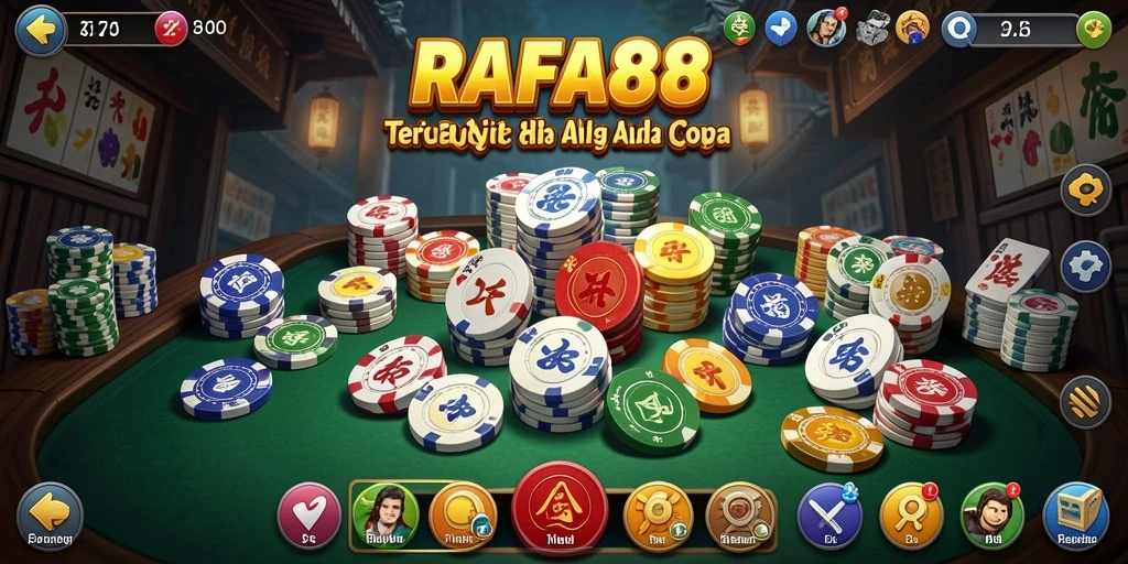 Gameplay QiuQiu yang seru dan mendebarkan di RAFA88.
