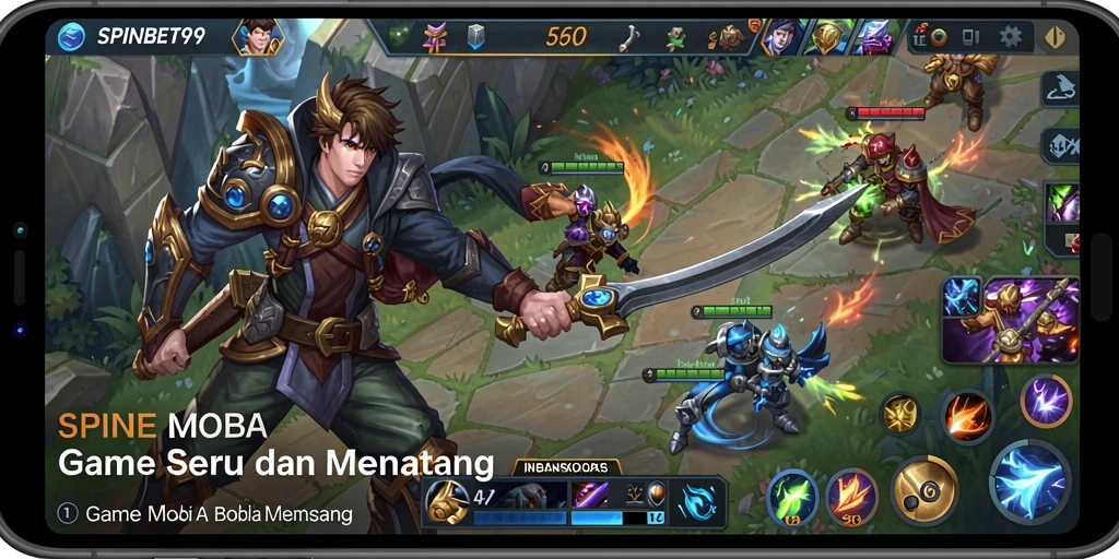 Tampilan gameplay SPINBET99 yang seru dan menegangkan.